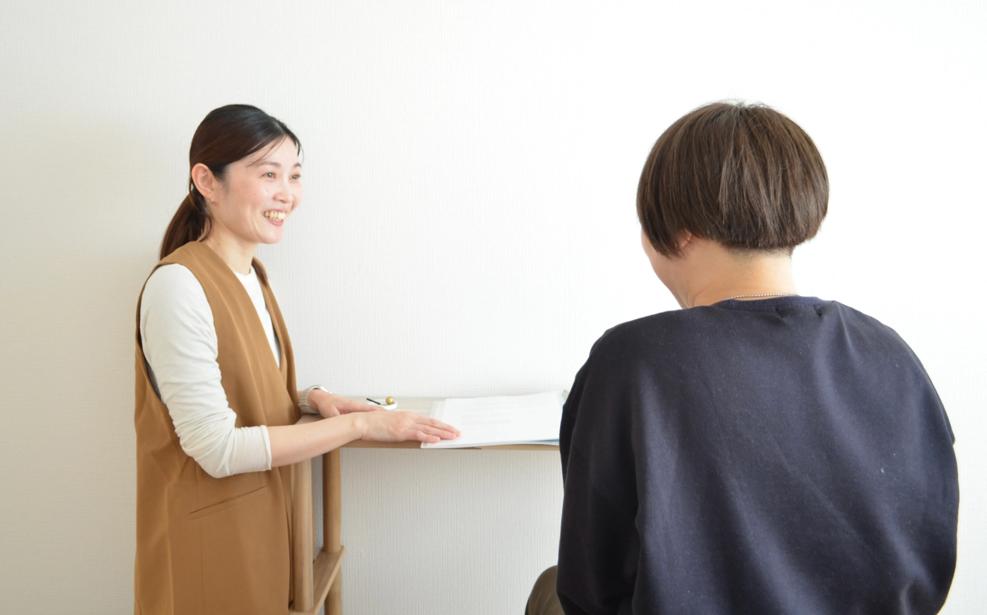 問診の様子